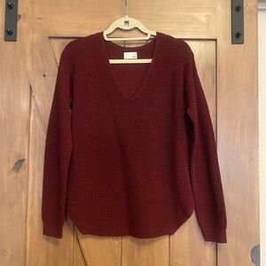 Aritzia v neck sweater